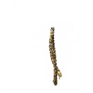 Gold Tone Chain Link Bracelet